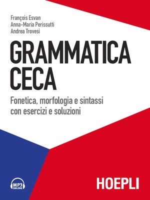 cover image of Grammatica ceca